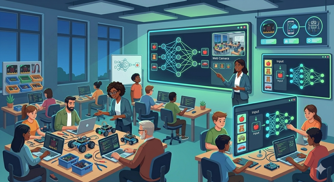 Εκπαιδευτήρια με εργαστήρια Machine Learning για ρομποτική